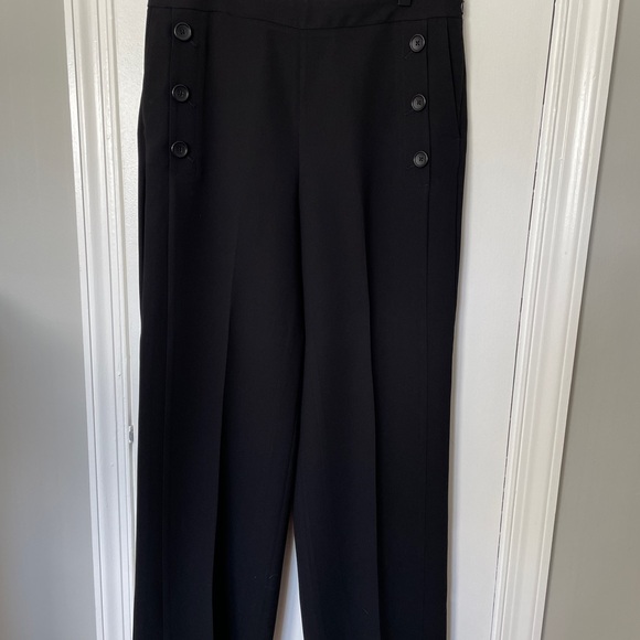 DKNY Black Wide Leg Pants - Picture 1 of 5